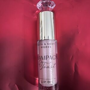 Bath & Body Works Champagne Toast Lip Oil - Light Pink Shimmer